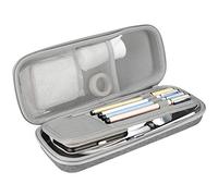 ProCase Estuche Goma EVA para Estetoscopio, Caja Foam Antichoques de Viaje para Fonendoscopio 3M Littmann/MDF/Riester/ADC, Almacenamiento con Bolsillo de Malla para Accesorios -Gris