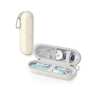 ProCase Estuche para Cepillo de Dientes Eléctrico Oral-B Vitality Pro/Pro Series 3/iO Series/Oral-B Pro/Philips Sonicare, Funda para Cepillo de Dientes Eléctrico Oral-B -Beige