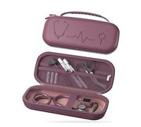 ProCase Estuche para Estetoscopio Compatible con Los Modelos Medi-Inn/3M Littmann/MDF/SCIAN, Ideal para el Estetoscopio 3M Littmann Classic III, Bolsa Médica para Equipo de Enfermería -Ciruela
