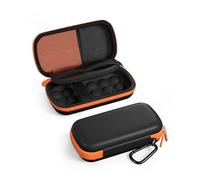 ProCase Estuche para SSD SanDisk Extreme, 2 Ranuras SD -Naranjanegro