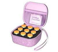 ProCase Estuche para Viales de Insulina de 10 ml, Organizador para Nevera con Funda Protectora para Insulina U-100 o Péptidos, Accesorios Diabéticos - Púrpura, 9 Ranuras