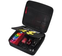 ProCase Estuche Peluquería para Cortadoras de Pelo con o sin Cable, Funda Viaje para Corte de Cabello Bolsa Organizadora Herramientas para Guarda Maquinillas Afeitar Kits de Limpieza -Negro