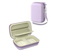 ProCase Estuche Rígido para Cámara de Vlogging CAMKORY/Lecran/Lecnippy/Froitx/aycy/FJFJOPK/Kodak PIXPRO FZ55/FZ45 4K, con Bolsillo de Malla para Baterías y Tarjeta SD -Violeta