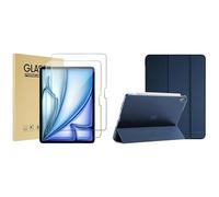 ProCase Funda + 2 Piezas Protector de Pantalla para iPad Air 11 Pulgadas 2026 (M4) / 2025 (M3) / 2024 (M2)
