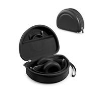 ProCase Funda Almacenamiento para Auriculares -Negro | Estuche para Auriculares, Compatible con Beats Solo 4/3 y Studio Pro/Studio 3 con Bolsillo de Malla y Correa de Mano