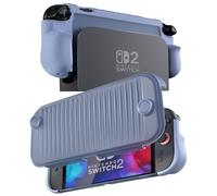 ProCase Funda Compatible con Nintendo Switch 2 2025 Dockable 7.9", Carcasa Protectora Delgada con Soporte Ajustable y Grip Ergonómico - Azul Marino