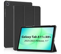 ProCase Funda Compatible con Samsung Galaxy Tab A11+/A11 Plus 11" 2025 SM-X230/SM-X235/SM-X236B - TPU Antigolpes para Tablet 11" con Soporte Trifold Magnético Y Autoactivación - Negro