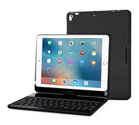 ProCase Funda con Teclado Inglés para iPad 9,7 Pulgadas 2018/2017, Rotación de 360 Grados Tapa con Teclado Americano Inalámbrico para Apple iPad 9,7" 2018/2017, iPad Air/iPad Air 2/iPad Pro 9,7"