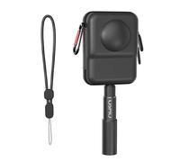 ProCase Funda de transporte compatible con DJI OSMO 360, mini bolsa de almacenamiento portátil, funda protectora, protector de viaje con correa de muñeca, mosquetón para accesorios Osmo360