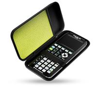 ProCase Funda delgada de EVA para Texas Instruments Ti-84 Plus CE/TI-84 Plus/TI-Nspire CX II CAS; caja de transporte ligera de viaje, bolsa de almacenamiento protectora compatible con calculadora