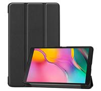 ProCase Funda Folio para Galaxy Tab A 2019 SM-T290/T295 8.0", Carcasa Tipo Libro Fina con Soporte para 8.0 Pulgadas Galaxy Tab A 2019 Tablet, Compatible con Modelo SM-T290(Wi-Fi) SM-T295(LTE) -Negro
