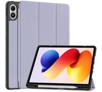ProCase Funda Giratoria para Xiaomi Redmi Pad 2 Pro 12.1" 2025, Carcasa Protectora de Piel con Rotación 360° y Función Soporte, Funda Folio con Cierre Magnético- Púrpura