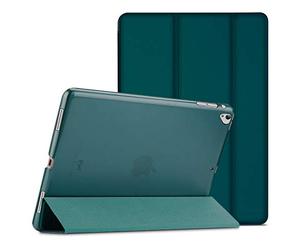 ProCase Funda Inteligente para iPad Pro 12.9" 2017/2015 (Modelo Viejo), Carcasa Folio Ligera y Delgada con Smart Cover/Reverso Translúcido/Soporte para Apple iPad Pro 12.9 1ª 2ª Gen (Esmeralda)