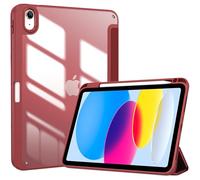 ProCase Funda iPad A16 11ª/10ª Gen 2025/2022 con Porta Lápiz -Burdeos