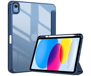 ProCase Funda iPad A16 11ª/10ª Gen 2025/2022 con Porta Lápiz -Marino