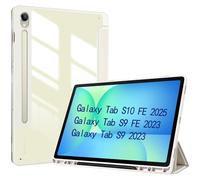 ProCase Funda para Galaxy Tab S9/S9 FE 11", Carcasa Rígida Delgada para Galaxy Tab S9 11 Pulgadas 2023 -Crema