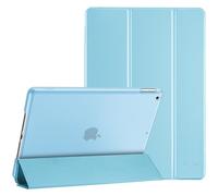 ProCase Funda para iPad 10,2 Pulgadas 9.ª/8.ª/ 7.ª Generación 2021/2020/2019 Modelo, Carcasa Dura Cubierta Protectora Tapa Inteligente Plegable para Nuevo iPad 9a/8a/7a Gen 10.2" -Cielo