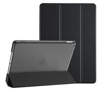 ProCase Funda para iPad 10,2 Pulgadas 9.ª/8.ª/ 7.ª Generación 2021/2020/2019 Modelo, Carcasa Dura Cubierta Protectora Tapa Inteligente Plegable para Nuevo iPad 9a/8a/7a Gen 10.2" -Negro Plomo