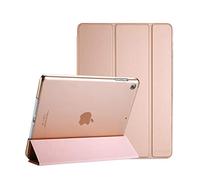 ProCase Funda para iPad 10,2 Pulgadas 9.ª/8.ª/ 7.ª Generación 2021/2020/2019 Modelo, Carcasa Dura Cubierta Protectora Tapa Inteligente Plegable para Nuevo iPad 9a/8a/7a Gen 10.2" -Oro Rosa