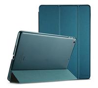 ProCase Funda para iPad 6 2018/iPad 5 2017 9.7" Modelos Viejos A1893 A1954 A1822 A1823, Carcasa Delgada Ligera Posterior Translúcido Cubierta Inteligente para iPad 9.7 Pulgadas 2018/2017-VerdeAzulado