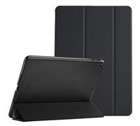 ProCase Funda para iPad 6 2018/iPad 5 2017 9.7" Modelos Viejos A1893 A1954 A1822 A1823, Carcasa Delgada Ligera Posterior Translúcido Cubierta Inteligente para iPad 9.7 Pulgadas 2018/2017 -Negro