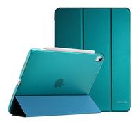 ProCase Funda para iPad Air 11" 2025 (M3) / 2024 (M2), Compatible con iPad Air 5ª Gen (2022) / 4ª Gen (2020) 10.9", Diseño Delgado y Ligero con Soporte para Lápiz, Modelos A3266 A3267 -Esmeralda