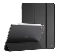 ProCase Funda para iPad Air 11" 2025 (M3) / 2024 (M2), Compatible con iPad Air 5ª Gen (2022) / 4ª Gen (2020) 10.9", Diseño Delgado y Ligero con Soporte para Lápiz -Negro Nuevo