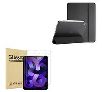 ProCase Funda para iPad Air 11 Pulgadas 2026 (M4) / 2025 (M3) / 2024 (M2) + 2 Piezas Protector Pantalla para iPad Air 5.ª/Air 4.ª Generación 10.9", iPad Pro 11(2022/2021/2020/2018) Dureza 9H