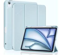 ProCase Funda para iPad Air 11 Pulgadas 2026 (M4)/2025 (M3)/2024 (M2) y 5ª/4ª Gen 10.9 Pulgadas (2022/2020), TPU Antigolpes con Soporte Trifold Magnético y Autoactivación - Azul Cielo
