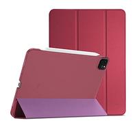 ProCase Funda para iPad Pro 11" 2022 2021 2020 2018 4ª 3ª 2ª 1ª Generación, Capa Protectora Smart Cover Folio Delgado para iPad Pro 11 Pulgadas - Vino