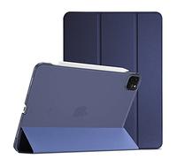 ProCase Funda para iPad Pro 12.9" 2022 2021 2020 2018 /iPad Air 13" (M3) 2025 / iPad Air 13" 2024 / Smart Cover Folio Delgado Protectora, Modelos A3268 A3269 - Navy