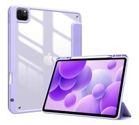 ProCase Funda para iPad Pro 12.9 Pulgadas 2022-2018, Carcasa Dura Cubierta Protectora Plegable para iPad Pro 12.9 6th 2022/ 5th 2021/ 4th 2020/ 3rd 2018 (Morado)