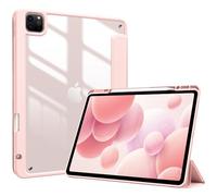 ProCase Funda para iPad Pro 12.9 Pulgadas 2022-2018, Carcasa Dura Cubierta Protectora Plegable para iPad Pro 12.9 6th 2022/ 5th 2021/ 4th 2020/ 3rd 2018 (Rosa)