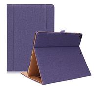 ProCase Funda para iPad Pro de 12.9 Pulgadas 2017/2015, Funda de Piel sintética, iPad Pro de 12.9 Pulgadas (1ª/2ª generación), Color Morado