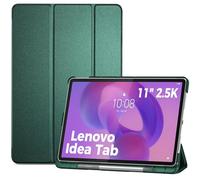 ProCase Funda para Lenovo Idea Tab 11" 2025 //Tab K11 2ª Gen TB-336ZU/TB-336FU,Funda Folio con Soporte para Lápiz,Carcasa Protectora Delgada con Soporte Trifold y Cubierta Trasera Translúcida- Mverde