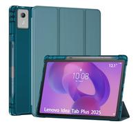 ProCase Funda para Lenovo Idea Tab Plus 12.1 Pulgadas 2025, Carcasa Protectora Delgada Smart Case Soporte Plegable Cubierta Rígida para Tableta Idea Tab Plus 12.1" Suspensión/Activación Auto -Teal