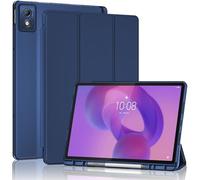 ProCase Funda para Lenovo Idea Tab Pro 12.7 Pulgadas 2025 con Portabolígrafo, Carcasa Protectora Lenovo Tab Pro Smart Cover TB373FU/TB375FC - Azul Marino