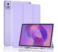 ProCase Funda para Lenovo Idea Tab Pro 12.7 Pulgadas 2025 con Portabolígrafo, Carcasa Protectora Lenovo Tab Pro Smart Cover TB373FU/TB375FC - Morado