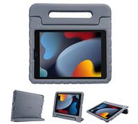 ProCase Funda para niños para iPad de 10.2 Pulgadas 2021 2020 2019 (7ª 8ª 9ª generación) / iPad Pro 10.5/iPad Air 3, Funda Protectora Ligera a Prueba de Golpes, Color Gris