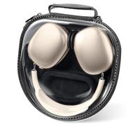 ProCase Funda Protectora para AirPods MAX Auriculares, Estuche Portable Duro con Correa Bolsillo de Malla Resistente Antichoques Alternativa para AirPods MAX 2020 y Accesorios -Negro