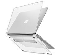 ProCase Funda Protectora para Microsoft Surface Laptop 7 de 13.8 Pulgadas Lanzamiento 2024, Carcasa Transparente de Duro con Diseño Ligero y Duradero - Limpieza