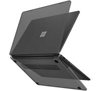 ProCase Funda Protectora para Microsoft Surface Laptop 7 de 13.8 Pulgadas Lanzamiento 2024, Carcasa Transparente de Duro con Diseño Ligero y Duradero - Negro
