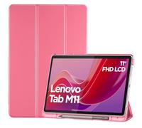 ProCase Funda Rígida Compatible Solo con Lenovo Tab M11 11" 2024 / Tab K11 / Tab K11e, No Compatible con Otros Modelos, Carcasa Folio con Soporte y Tapa Magnética - Melonrosa