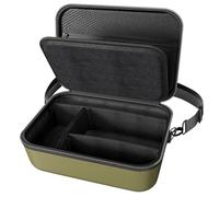 ProCase Funda Rígida para Cámaras DSLR/SLR/Mirrorless, Compatible con Nikon D7500, Canon EOS 2000D/4000D/250D/R50/R100, Sony Alpha 7 III, Estuche Acolchado con Bandolera y Separador - Verde