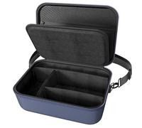 ProCase Funda Rígida para Cámaras DSLR/SLR/Mirrorless, Compatible con Nikon D7500, Canon EOS 2000D/4000D/250D/R50/R100, Sony Alpha 7 III, Estuche Acolchado con Bandolera y Separador - Azul Marino