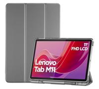 ProCase Funda Rígida para Lenovo Tab M11 2024/K11 LTE/K11e (TB-330FU/TB-331FC/TB-330XU), Más Resistente y Fácil de Limpiar Que Silicona, Carcasa Folio con Soporte y Tapa Magnética- Gris