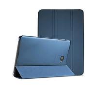 ProCase Funda Tipo Libro para Galaxy Tab A 10,1" 2016 T580 T585 T587, Carcasa Folio Ligera Delgada con Reverso Translúcido/Soporte Plegable para 10.1” Galaxy Tab A 2016 Modelo Viejo -Azul Marino