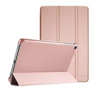 ProCase Funda Tipo Libro para Galaxy Tab A 10.1 2019 T510/T515, Carcasa Folio Ligera y Delgada con Reverso Translúcido/Soporte Plegable para 10.1 Pulgadas Galaxy Tab A SM-T510 SM-T515 2019 -Oro Rosa