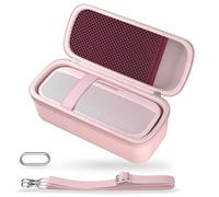 ProCase Funda Viaje Portátil Compatible con Bose SoundLink Flex 2ª/1ª Generación, Estuche Transporte Case Protector Duro para Altavoz Inalámbrico Accesorios Cargador Cable con Bolsillo Malla -Rosa