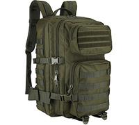 ProCase Mochila 40L Táctica Militar, Paquete de Asalto MOLLE de Gran Capacidad para Utilidad Militar, Bolsa de Emergencia de 3 Días para Caza Senderismo Acampada y Actividad al Aire Libre-Verde
